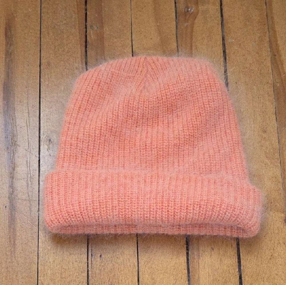 Cozy Pink Knit Beanie